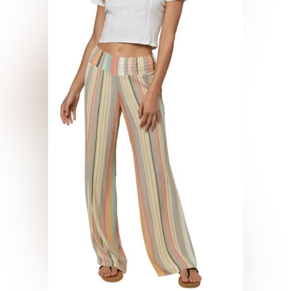 O'Neill Womens Stripe Beach Pants size XL - Picture 1 of 6